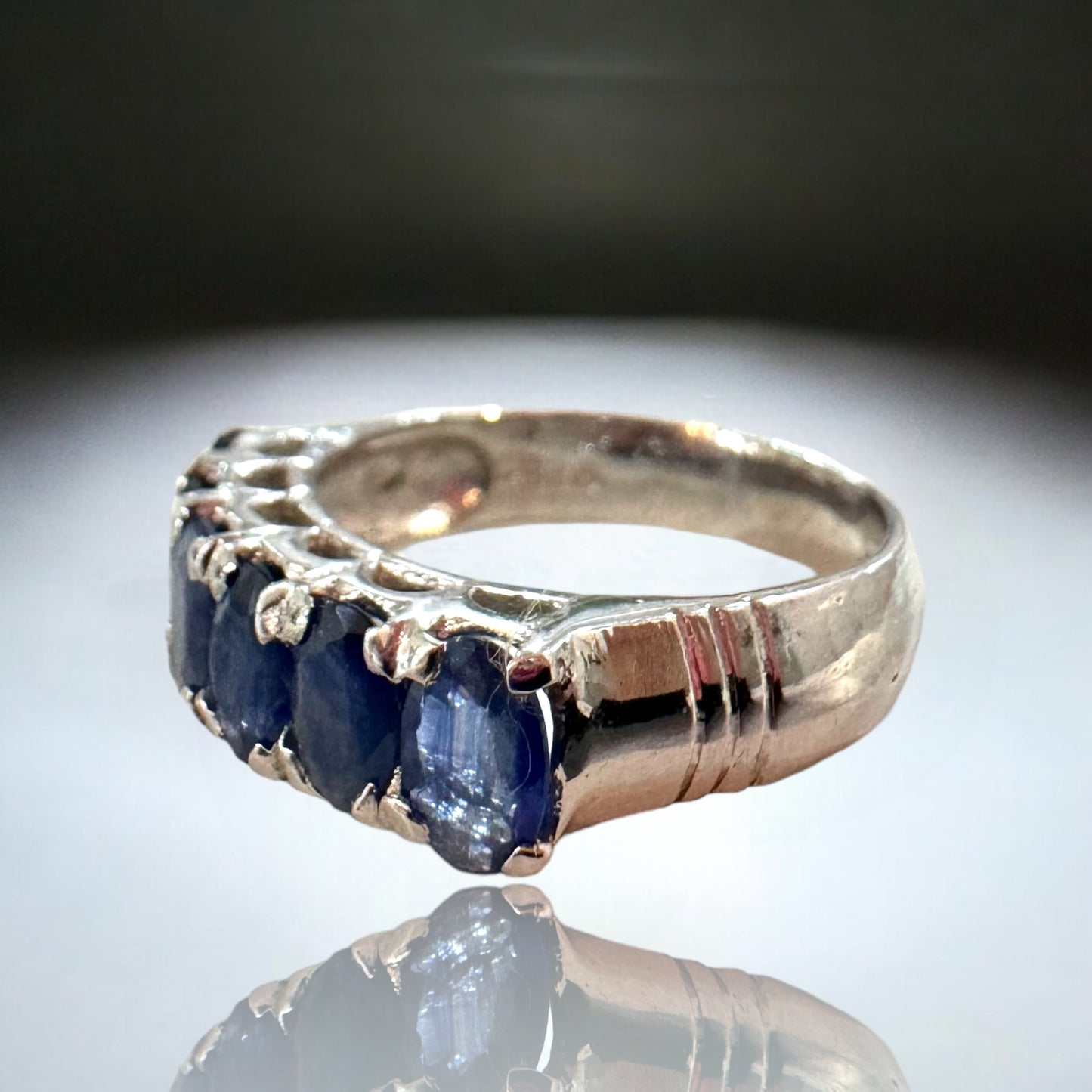 Woman's Ring - Blue Stone