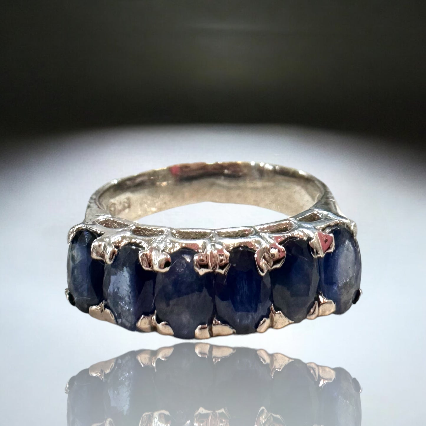 Woman's Ring - Blue Stone