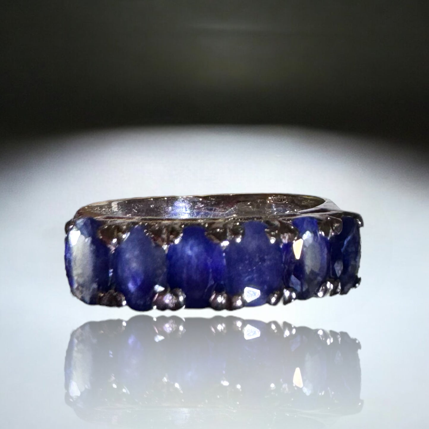 Woman's Ring - Blue Stone